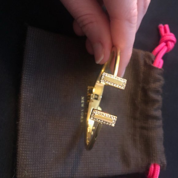 Kate Spade Gold Cuff Bracelet - Picture 2 of 3